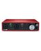 Аудио интерфейс Focusrite - Scarlett 4i4 3rd Gen, червен - 1t