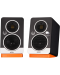 Аудио система EVE Audio - SC203, черна/сребриста - 1t