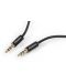 Аудио кабел Energizer - 3.5 mm/3.5 mm, 1.5 m, черен - 4t
