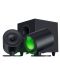 Аудио система Razer - Nommo V2, 2.1, черна - 3t