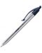 Автоматична химикалка Milan - Silver, 1.0 mm, синя, асортимент - 1t