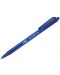 Автоматична химикалка BIC - Round Stic Clic,  1.0 mm, синя - 1t