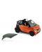 Авто-модел Smart Fortwo Cabrio 2015 - Orange & Black Gloss - 1t