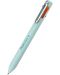 Автоматична химикалка Pentel - Izee, 0.7 mm, 4 цвята, светлосиня - 1t