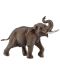 Фигурка Schleich Азия и Австралия – Индийски слон - мъжки с вдигнат хобот - 1t