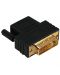 Адаптер Hama - 122237, DVI-D към HDMI, черен - 1t