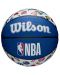 Баскетболна топка Wilson - NBA All Team, размер 7, синя - 1t