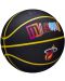 Баскетболна топка Wilson - NBA City Edition Collector Miami Heat, размер 7 - 2t