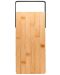 Бамбукова дъска Nerthus - За рязане и сервиране, 30 x 14.4 cm - 1t