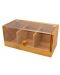 Бамбукова кутия за съхранение на чай Nerthus - Малка - 1t