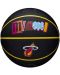 Баскетболна топка Wilson - NBA City Edition Collector Miami Heat, размер 7 - 1t