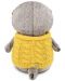 Плюшена играчка Budi Basa - Коте Басик, бебе, с жилетка, 20 cm - 3t