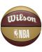 Баскетболна топка Wilson - Team Tribute Cleveland Cavs, размер 7 - 2t