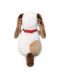 Плюшена играчка Budi Basa - Кученце Бартоломей, със сърчице, 27 cm - 4t