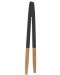 Бамбукова щипка Pebbly - 24 cm, черна - 2t