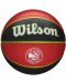 Баскетболна топка Wilson - NBA Atlanta Hawks Tribute, размер 7 - 1t