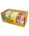 Бамбукова кутия за съхранение на чай Nerthus - Малка - 2t