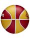 Баскетболна топка Wilson - NBA Team Retro Mini, размер 3, червена - 3t