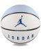 Баскетболна топка Nike - Jordan Ultimate 2.0 8P, размер 7, бяла/синя - 2t
