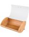 Бамбукова кутия за хляб ADS - White, 35 x 25 x 15.5 cm - 4t