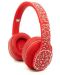 Безжични слушалки с микрофон Hama - HaHaHa FEEL, червени - 1t