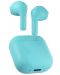 Безжични слушалки Happy Plugs - Joy, TWS, сини/зелени - 7t