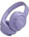 Безжични слушалки с микрофон JBL - Tune 770NC, ANC, лилави - 1t