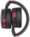 Безжични слушалки Sennheiser - HD 458BT, ANC, черни/червени - 4t