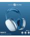 Безжични слушалки с микрофон Cellularline - MS Maxi 2, сини - 3t