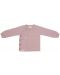 Бебешки пуловер Lassig - 74-80 cm, 7-12 месеца, розов - 1t