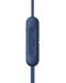 Безжични слушалки с микрофон Sony - WI-C310, сини - 3t