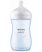 Бебешко шише Philips Avent - Natural Response 3.0, с биберон 1m+, 260 ml, синьо - 4t