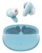 Безжични слушалки ProMate - Lush Acoustic, TWS, сини/бели - 1t