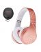 Безжични слушалки PowerLocus - P2, розови/златисти - 5t