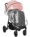 Бебешка лятна количка KikkaBoo - Sarah, розова - 3t