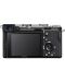 Безогледален фотоапарат Sony - Alpha 7C, FE 28-60mm, Silver - 5t