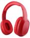 Безжични слушалки с микрофон T'nB - Hashtag, червени - 1t