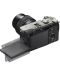 Безогледален фотоапарат Sony - Alpha 7C, FE 28-60mm, Silver - 4t