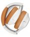 Безжични слушалки Lenco - HPB-830GY, ANC, сиви/оранжеви - 7t