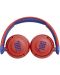 Детски слушалки с микрофон JBL - JR310 BT, безжични, червени - 3t
