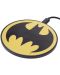 Безжично зарядно Warner Bros - Batman, 10W, жълто - 2t