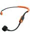 Безжична микрофонна система Shure - GLXD14R+/SM31, черна/оранжева - 2t