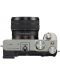 Безогледален фотоапарат Sony - Alpha 7C, FE 28-60mm, Silver - 2t