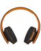 Безжични слушалки PowerLocus - P2, черни/оранжеви - 3t