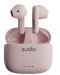 Безжични слушалки Sudio - A1, TWS, розови - 1t