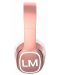 Безжични слушалки PowerLocus - Louise&Mann Symphony, розови/бели - 2t