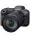 Безогледален фотоапарат Canon - EOS R5, RF 24-105mm f/4L IS USM, черен - 2t