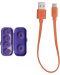 Безжични слушалки JBL - Tune Flex Ghost Edition, TWS, ANC, Purple Ghost - 3t