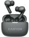 Безжични слушалки Canyon - CNS-TWS10, ANC, черни - 1t
