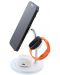 Безжично зарядно Tellur - 3 в 1, Wireless Desk Charger, MagSafe, бяло - 2t